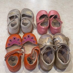 Lot of Four Girls Shoes